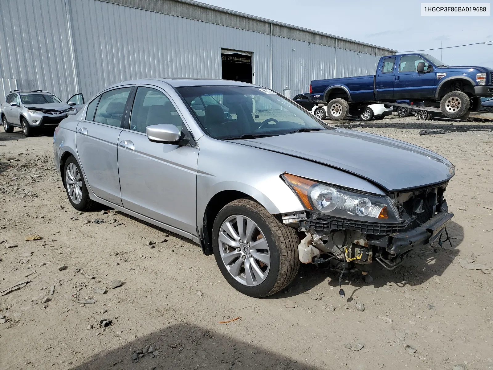 1HGCP3F86BA019688 2011 Honda Accord Exl