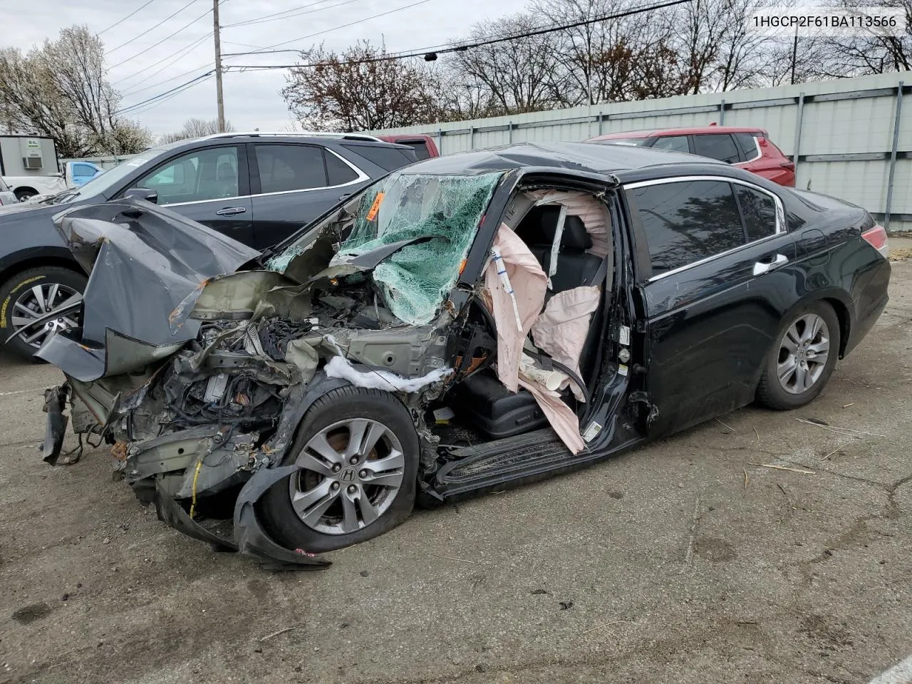 2011 Honda Accord Se VIN: 1HGCP2F61BA113566 Lot: 47711114