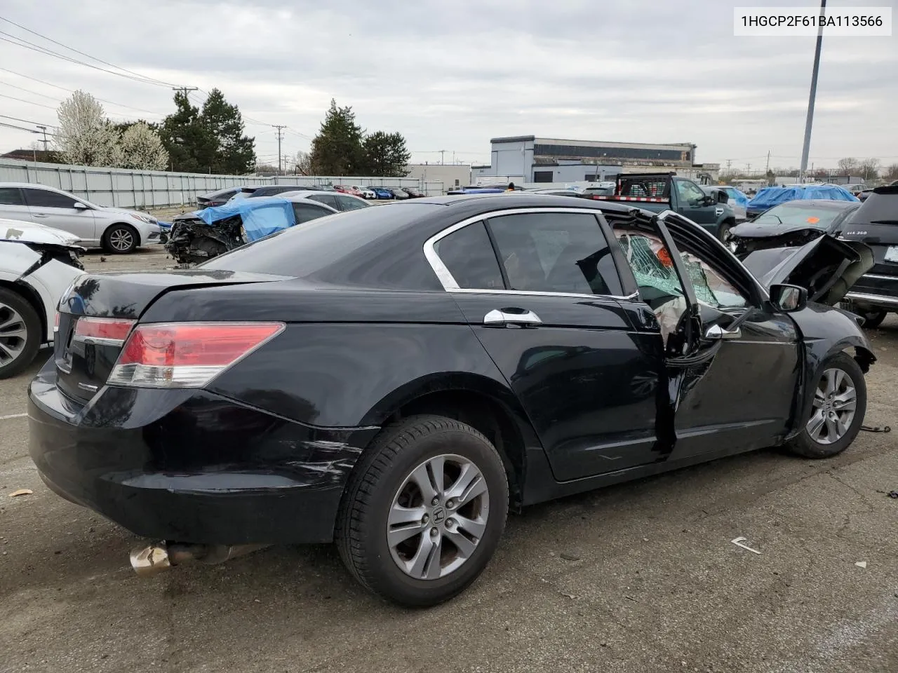 2011 Honda Accord Se VIN: 1HGCP2F61BA113566 Lot: 47711114