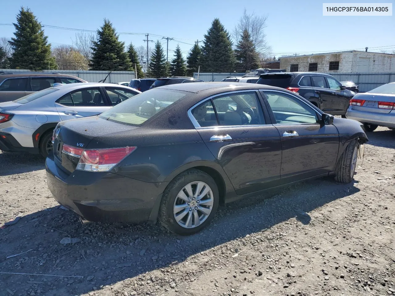 2011 Honda Accord Ex VIN: 1HGCP3F76BA014305 Lot: 51415054