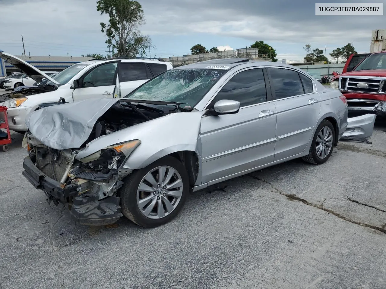 2011 Honda Accord Exl VIN: 1HGCP3F87BA029887 Lot: 53414784