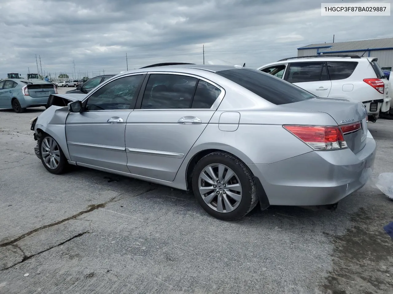 2011 Honda Accord Exl VIN: 1HGCP3F87BA029887 Lot: 53414784