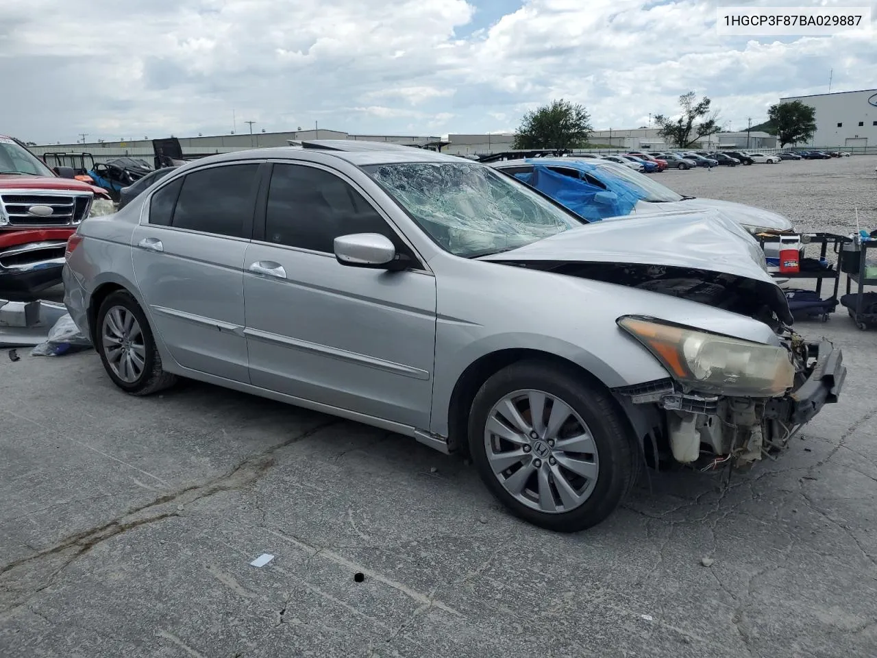 2011 Honda Accord Exl VIN: 1HGCP3F87BA029887 Lot: 53414784