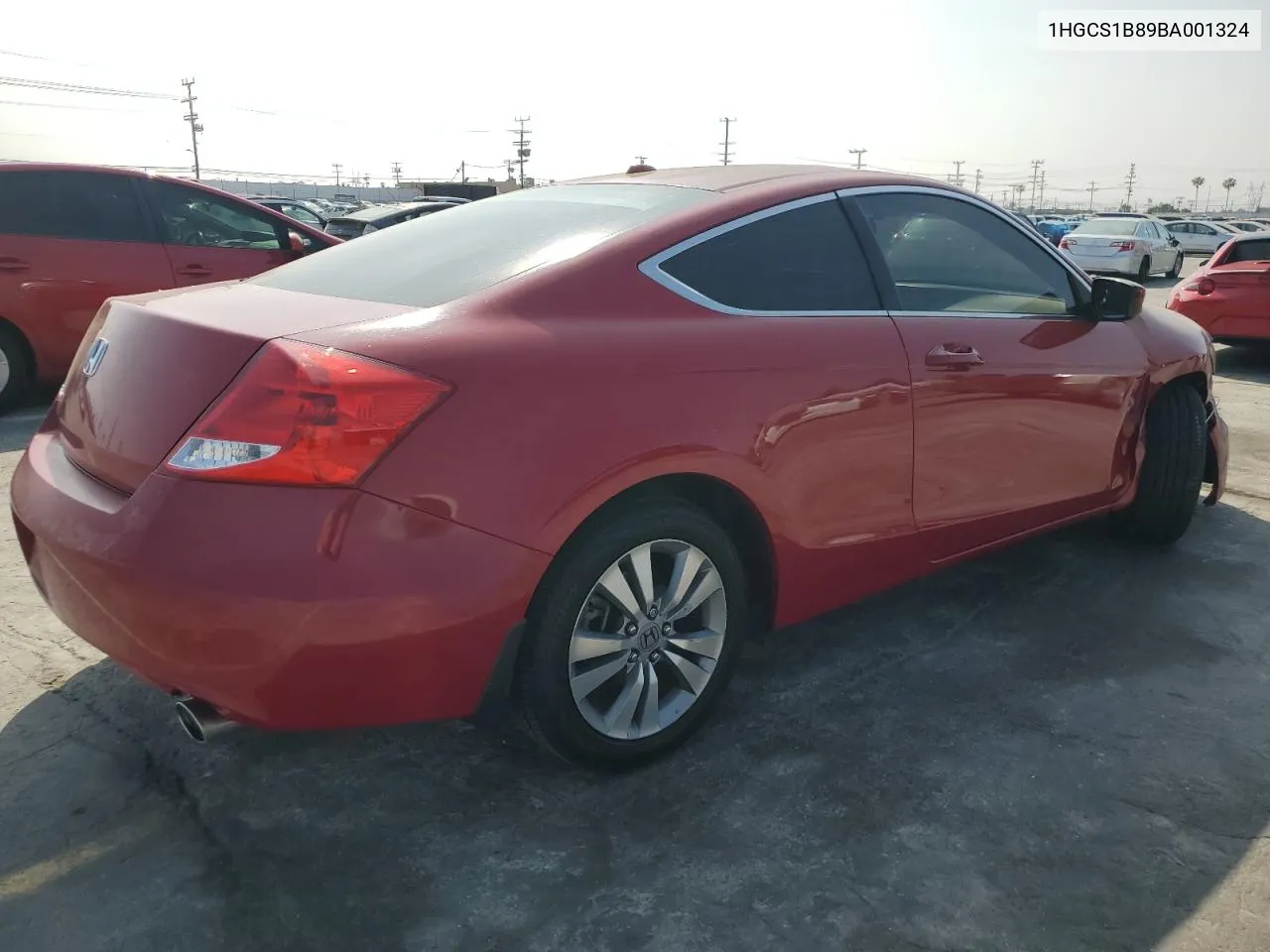 1HGCS1B89BA001324 2011 Honda Accord Exl