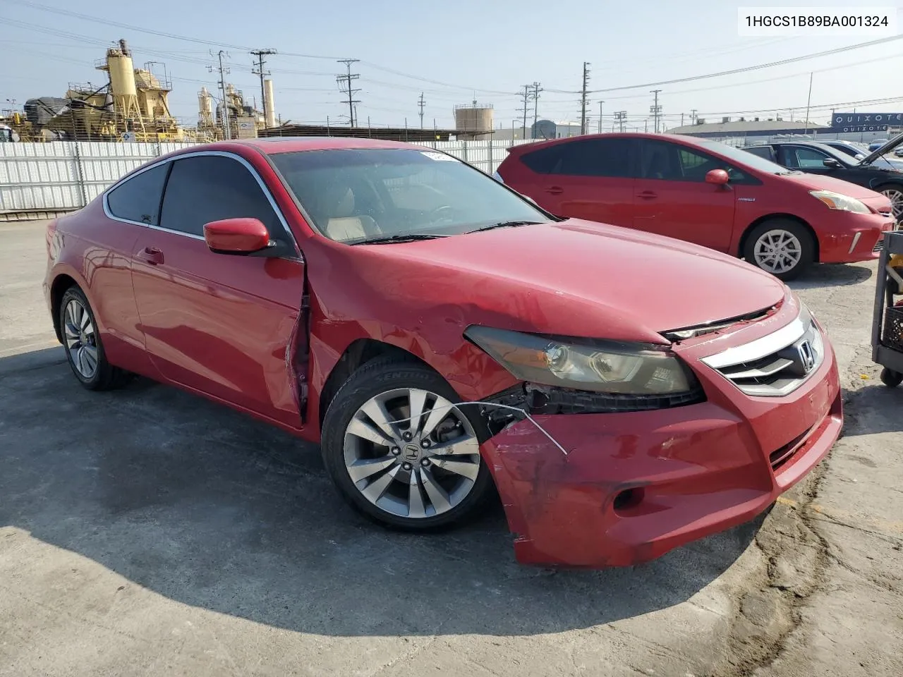 1HGCS1B89BA001324 2011 Honda Accord Exl