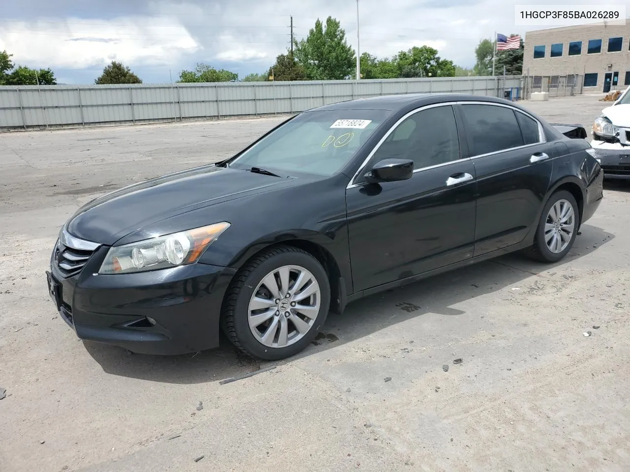 2011 Honda Accord Exl VIN: 1HGCP3F85BA026289 Lot: 55718824