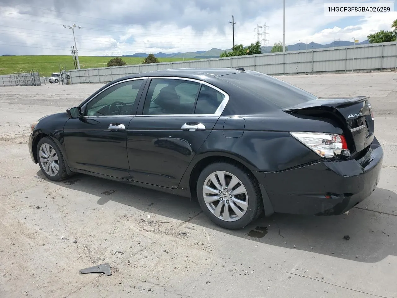 2011 Honda Accord Exl VIN: 1HGCP3F85BA026289 Lot: 55718824