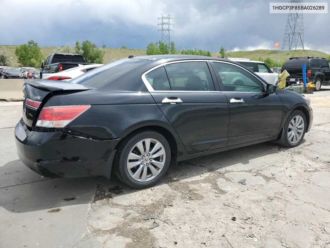 2011 Honda Accord Exl VIN: 1HGCP3F85BA026289 Lot: 55718824