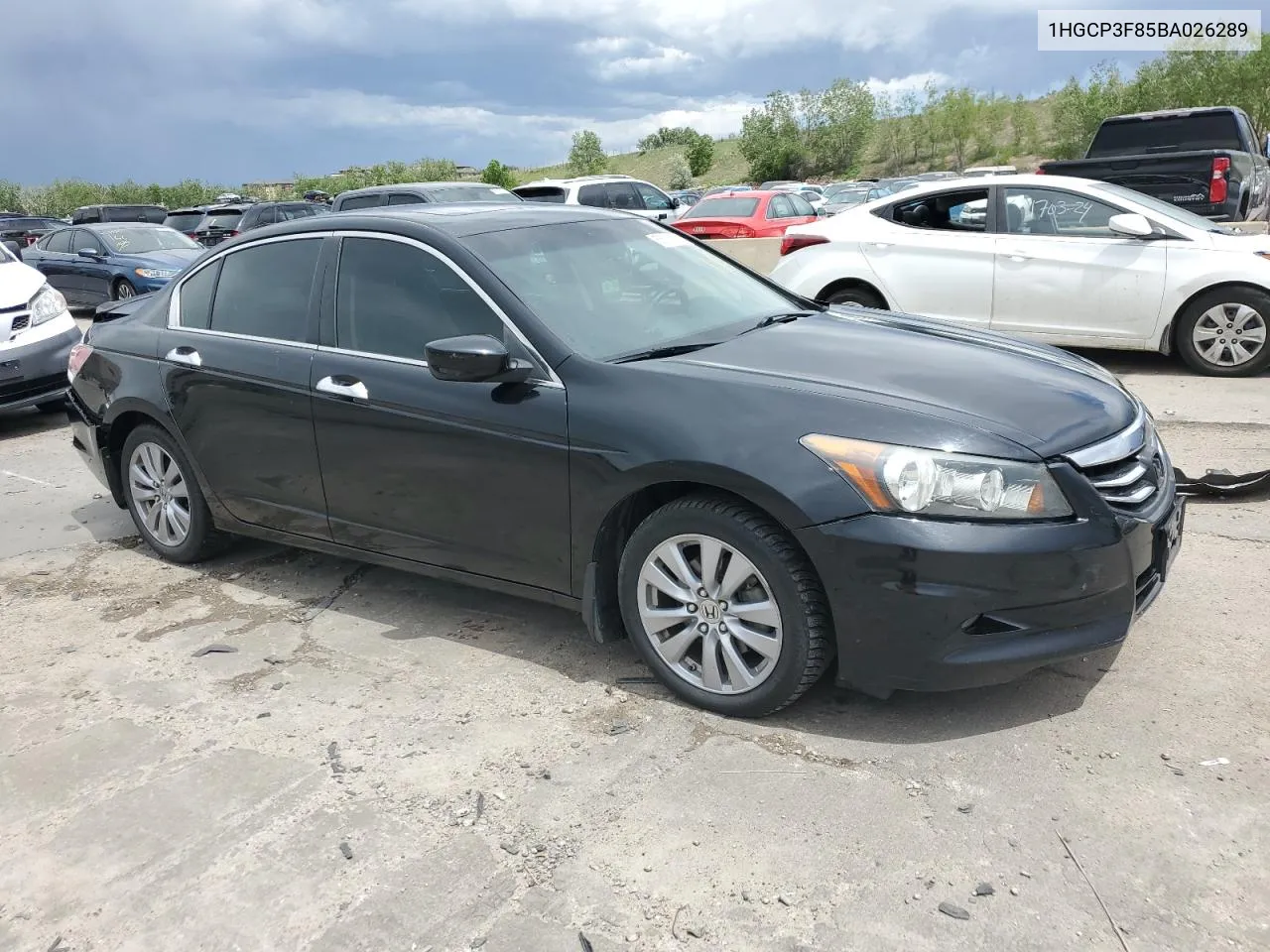 1HGCP3F85BA026289 2011 Honda Accord Exl