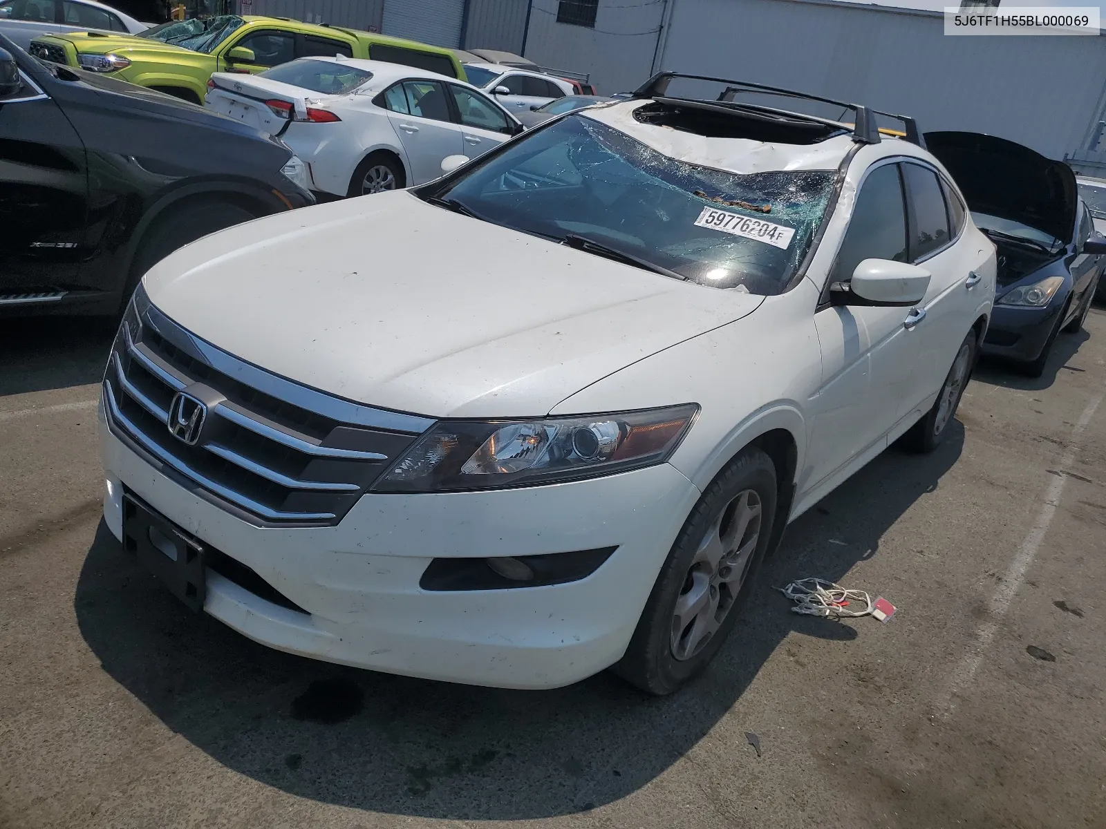 5J6TF1H55BL000069 2011 Honda Accord Crosstour Exl