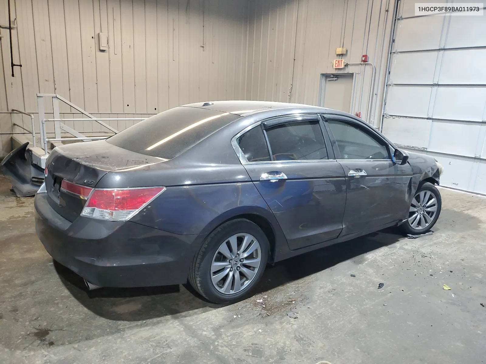 2011 Honda Accord Exl VIN: 1HGCP3F89BA011973 Lot: 59819254