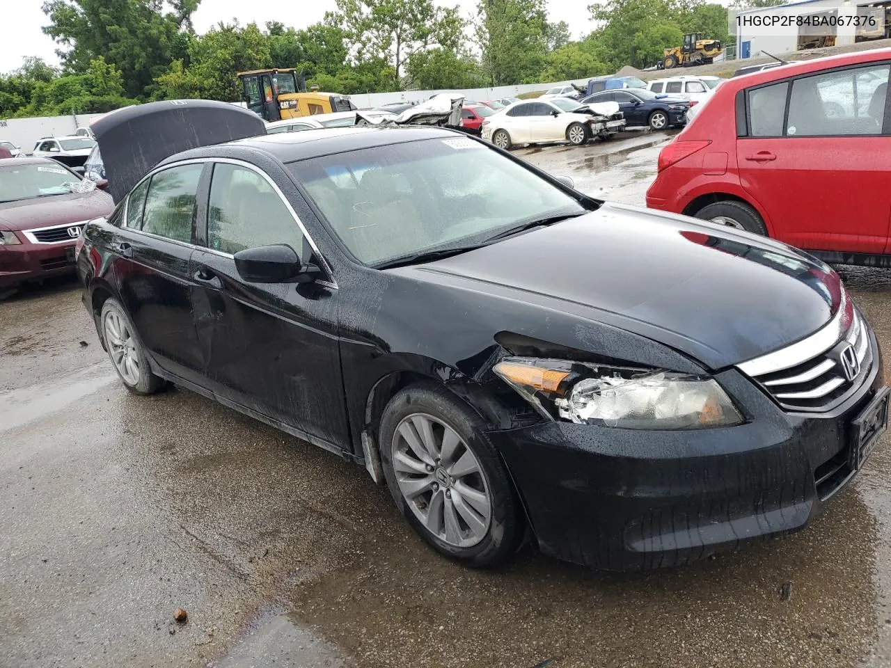 2011 Honda Accord Exl VIN: 1HGCP2F84BA067376 Lot: 60636654