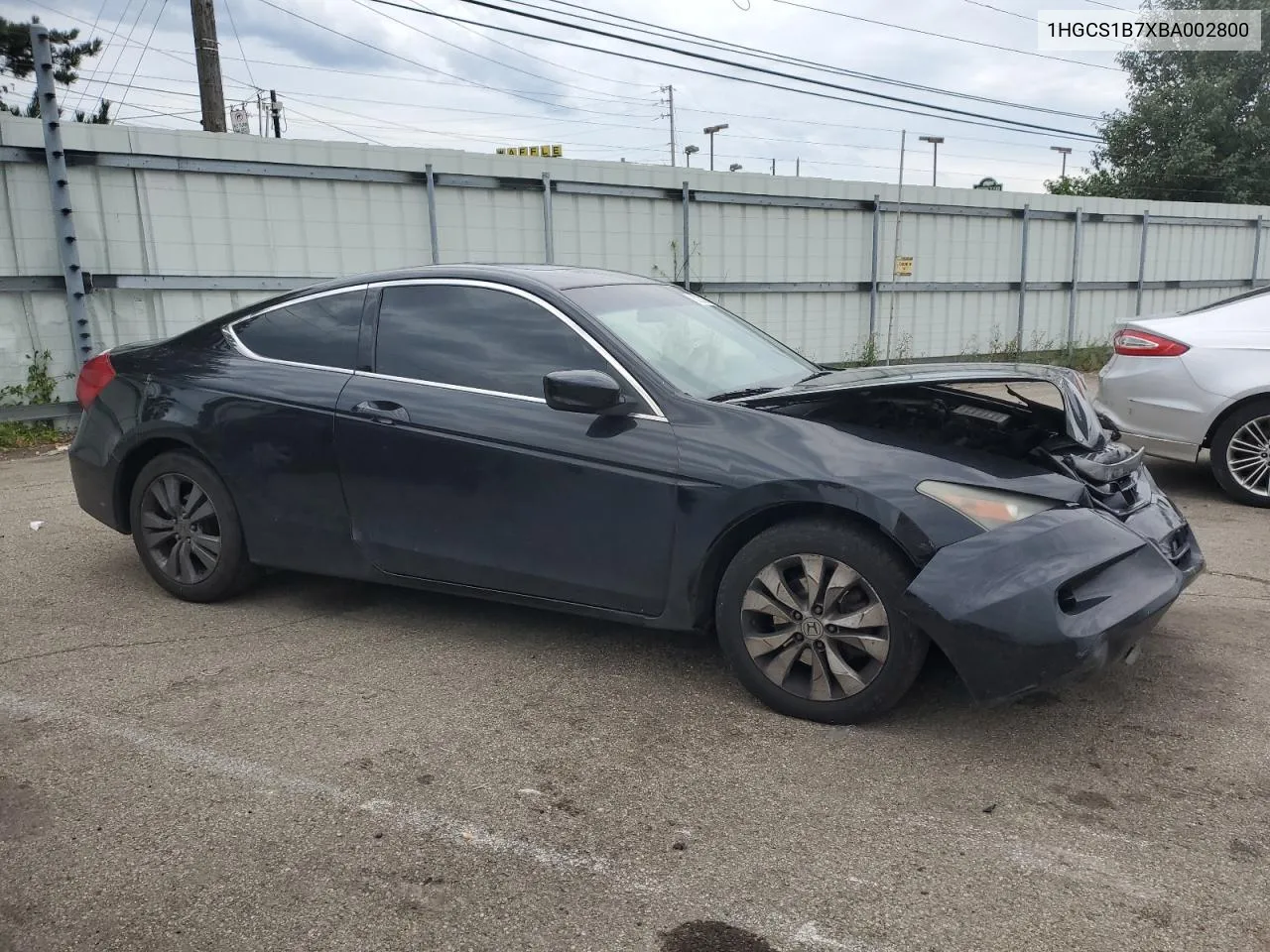 2011 Honda Accord Ex VIN: 1HGCS1B7XBA002800 Lot: 60731024