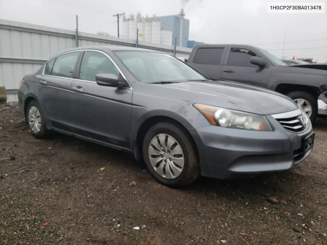 2011 Honda Accord Lx VIN: 1HGCP2F30BA013478 Lot: 61241054