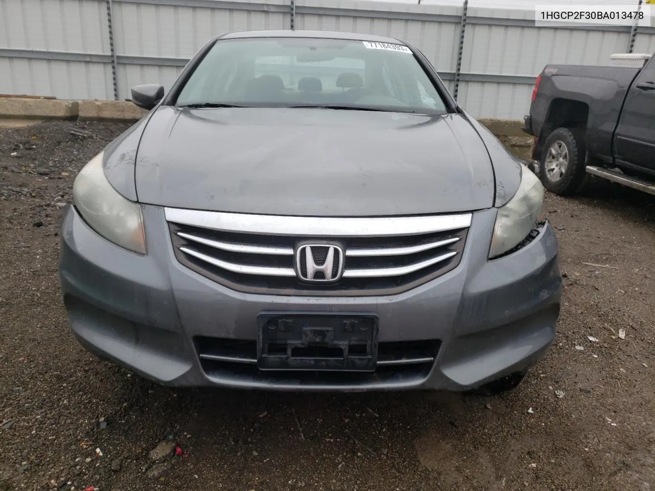 2011 Honda Accord Lx VIN: 1HGCP2F30BA013478 Lot: 61241054