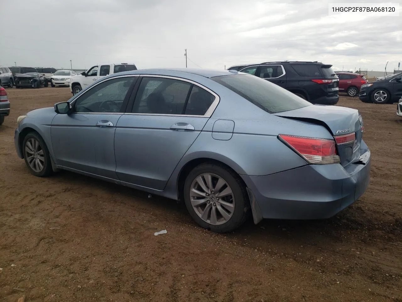 1HGCP2F87BA068120 2011 Honda Accord Exl