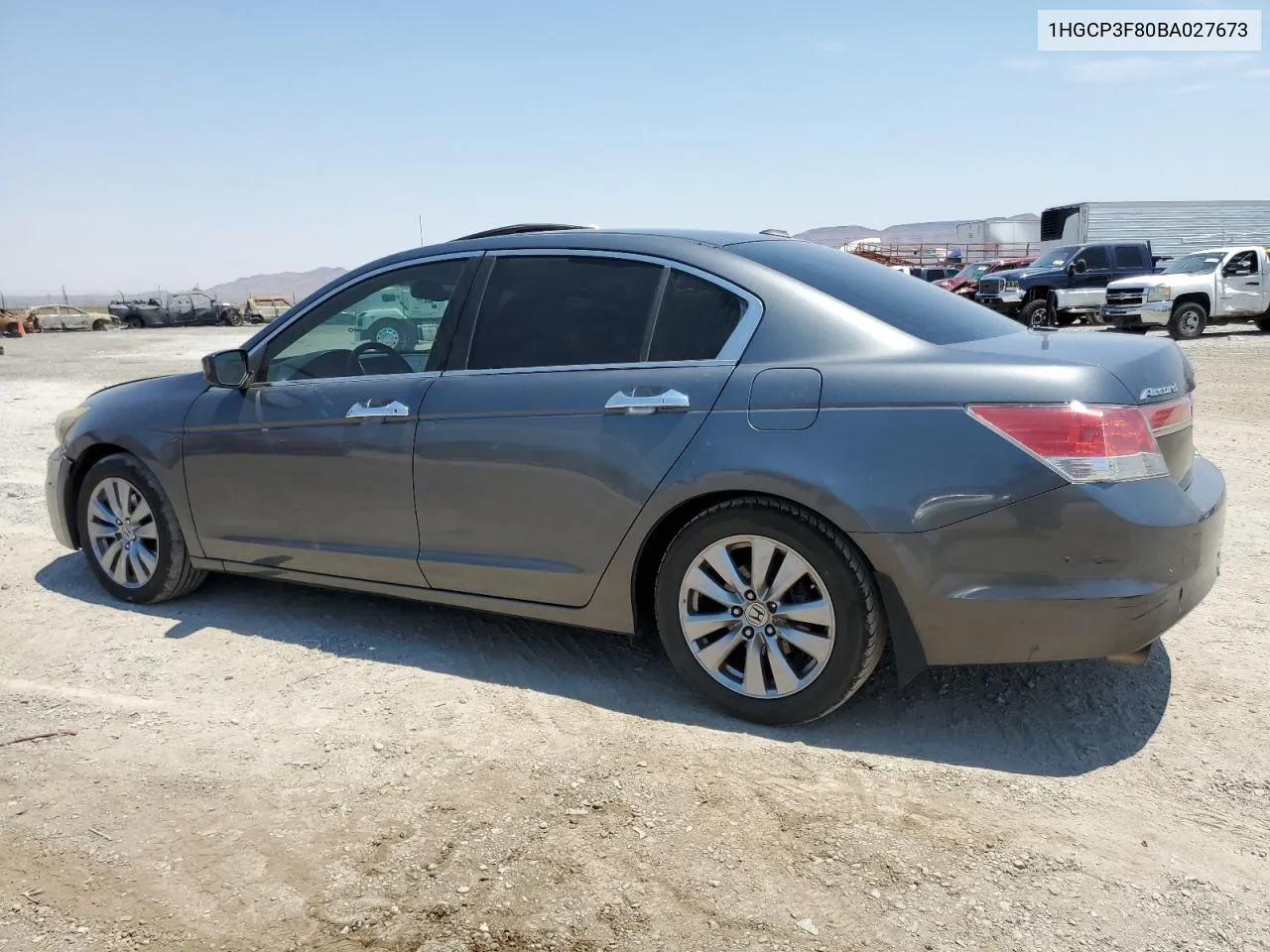 2011 Honda Accord Exl VIN: 1HGCP3F80BA027673 Lot: 62467214