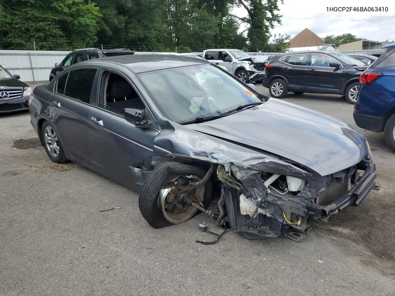 2011 Honda Accord Lxp VIN: 1HGCP2F46BA063410 Lot: 63685394