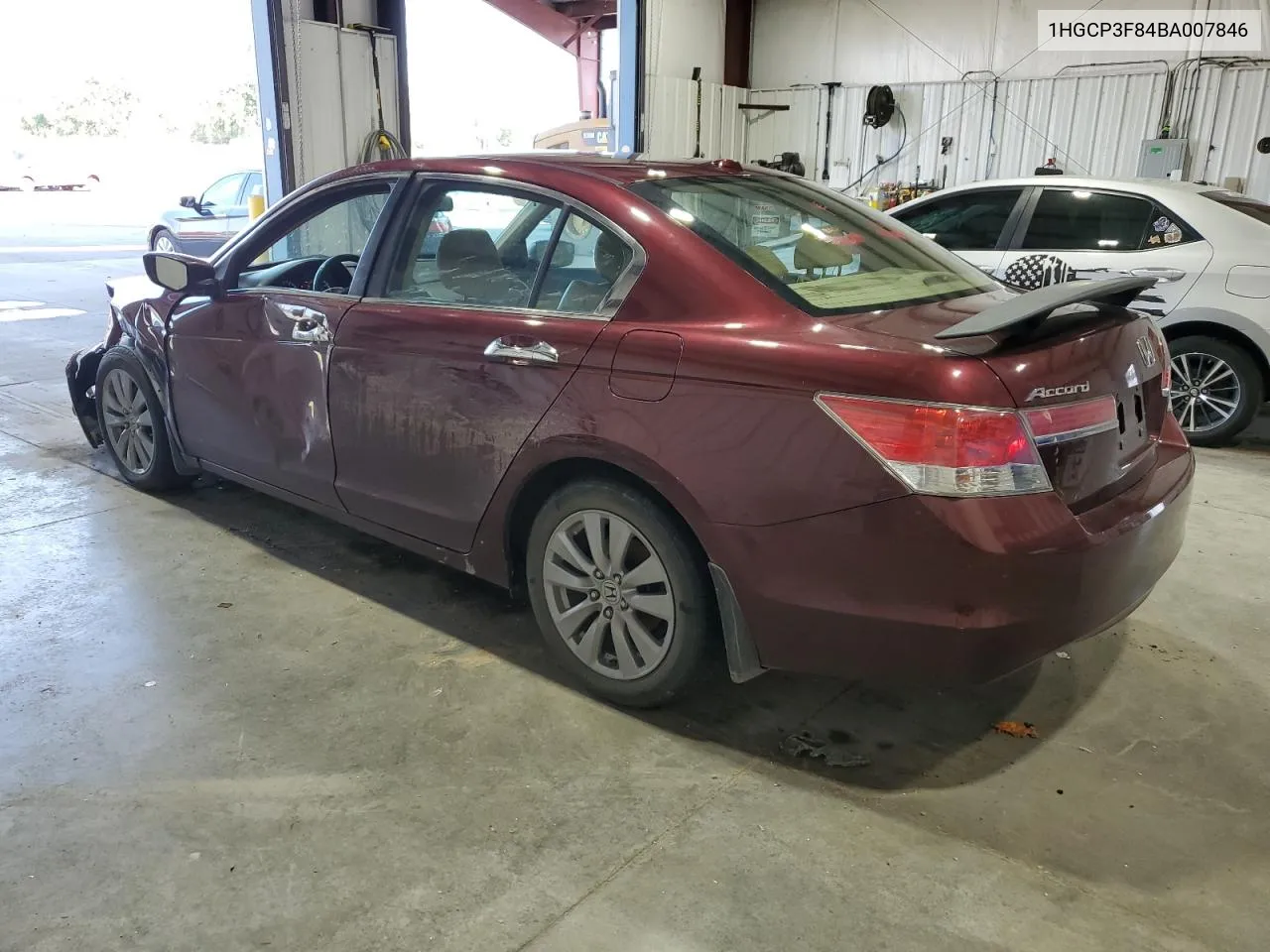 1HGCP3F84BA007846 2011 Honda Accord Exl