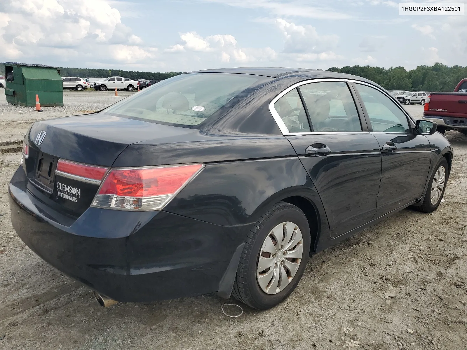 2011 Honda Accord Lx VIN: 1HGCP2F3XBA122501 Lot: 64880494