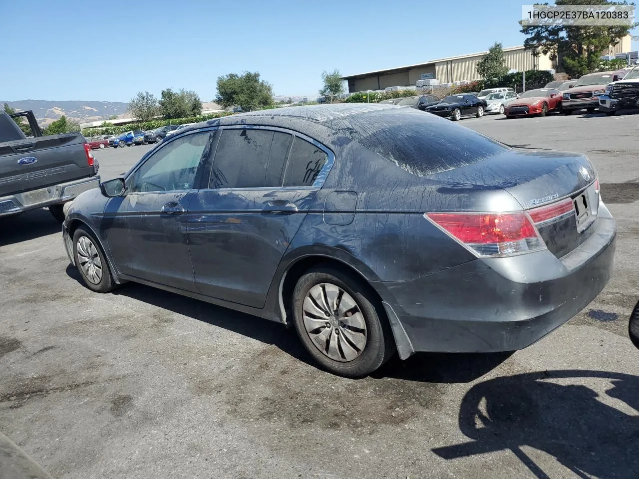 1HGCP2E37BA120383 2011 Honda Accord Lx