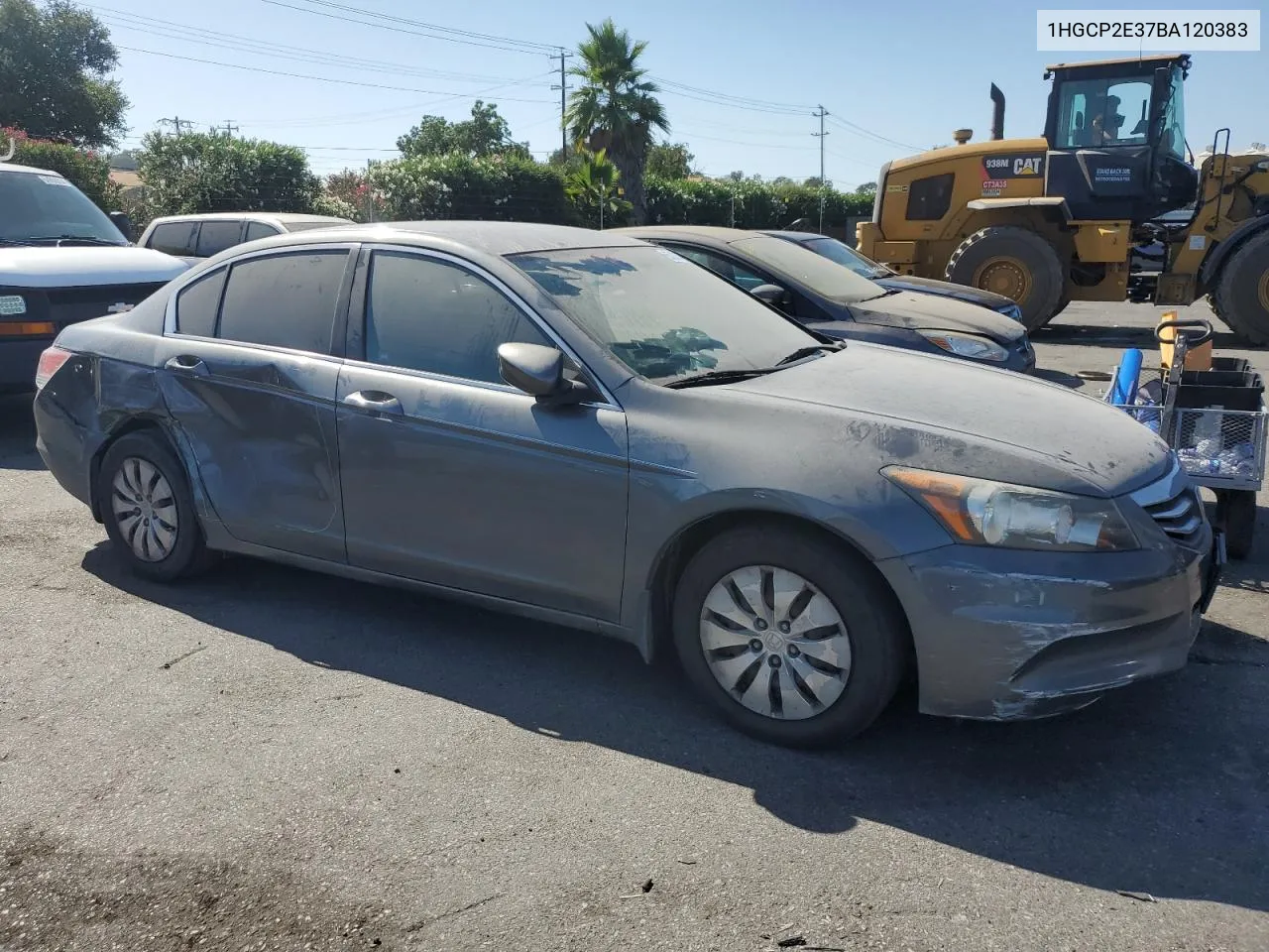 1HGCP2E37BA120383 2011 Honda Accord Lx