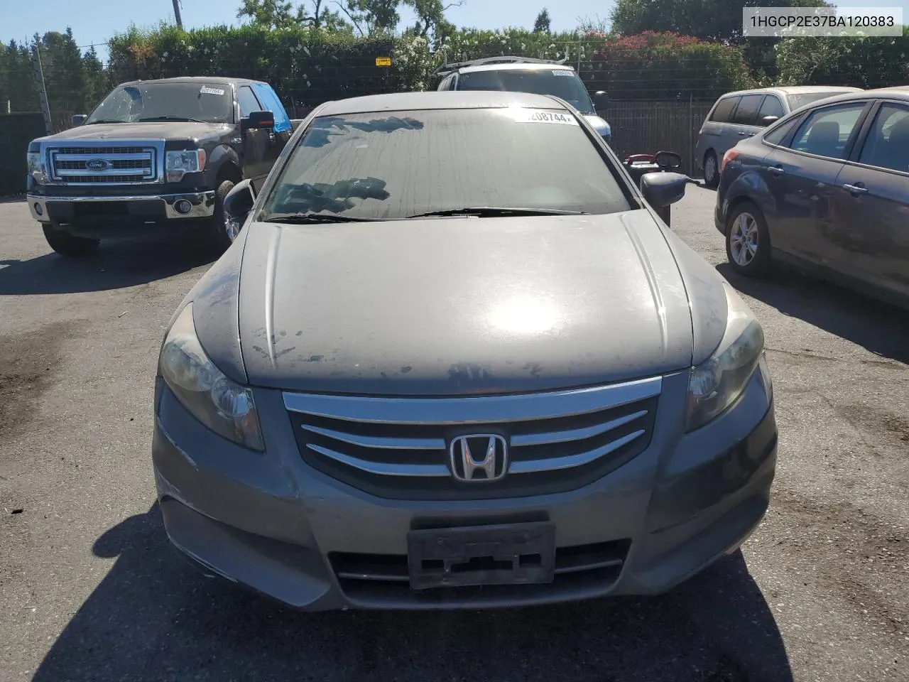 1HGCP2E37BA120383 2011 Honda Accord Lx