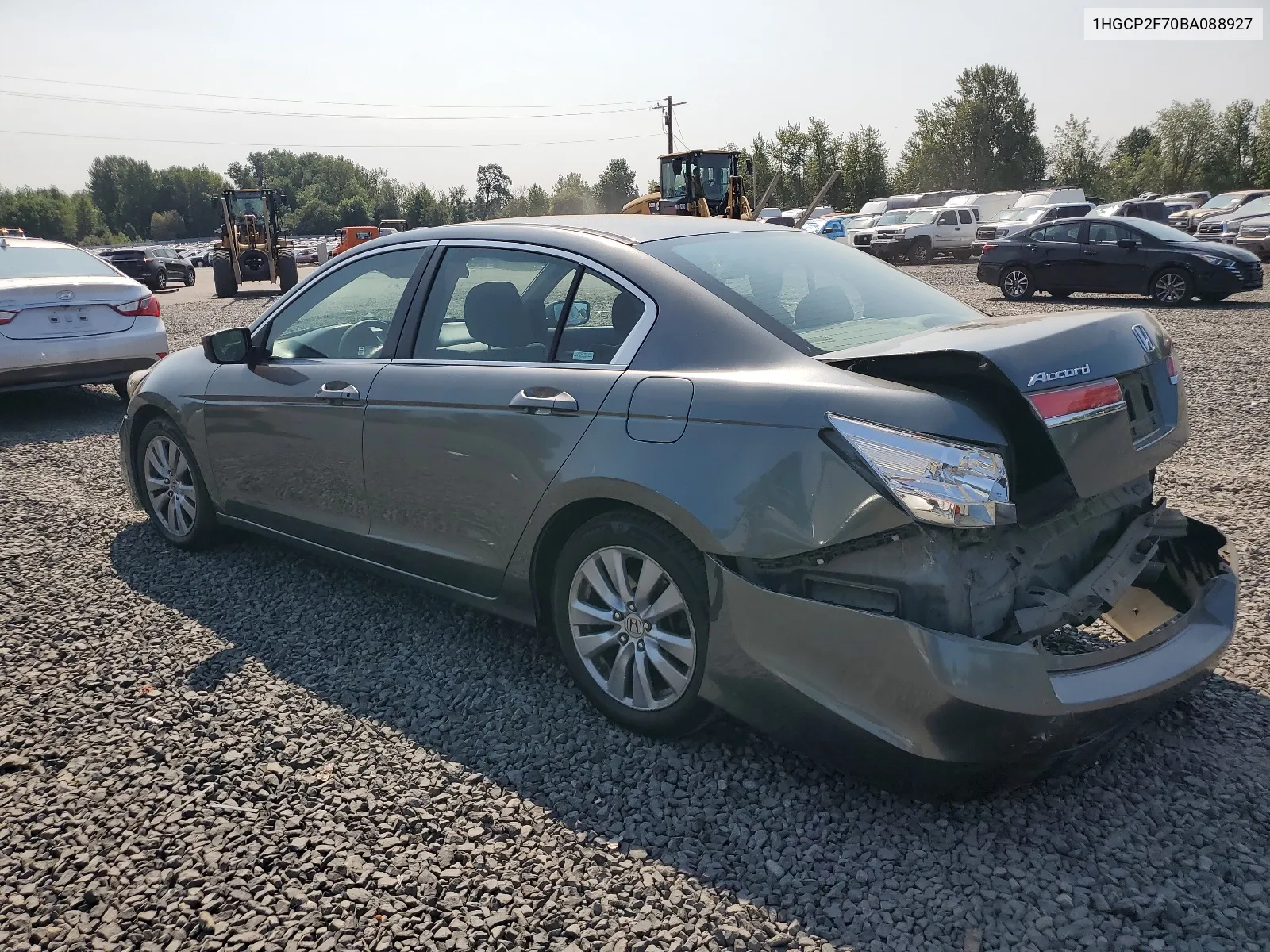 1HGCP2F70BA088927 2011 Honda Accord Ex