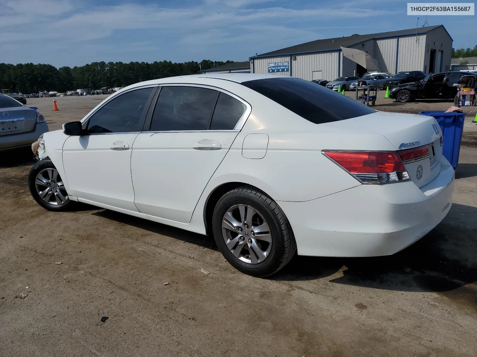 2011 Honda Accord Se VIN: 1HGCP2F63BA155687 Lot: 65490154