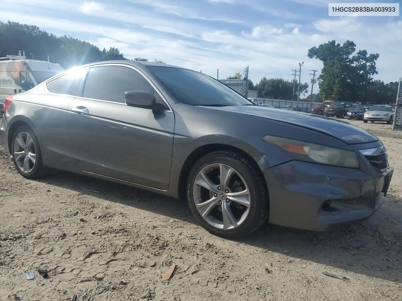 1HGCS2B83BA003933 2011 Honda Accord Exl