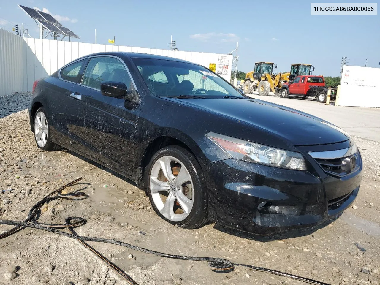 1HGCS2A86BA000056 2011 Honda Accord Exl