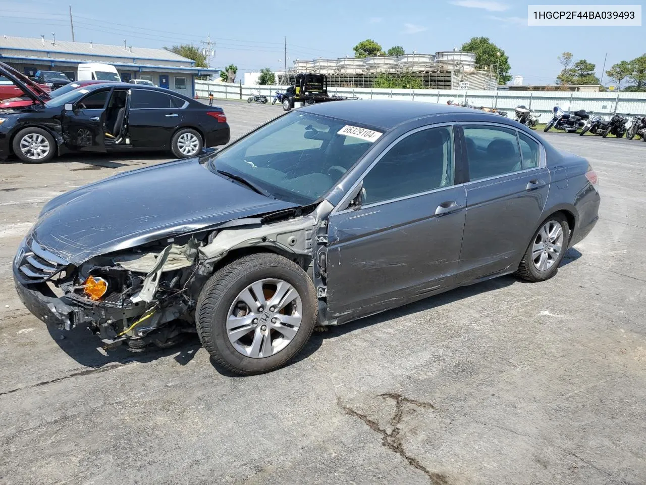 2011 Honda Accord Lxp VIN: 1HGCP2F44BA039493 Lot: 66329104