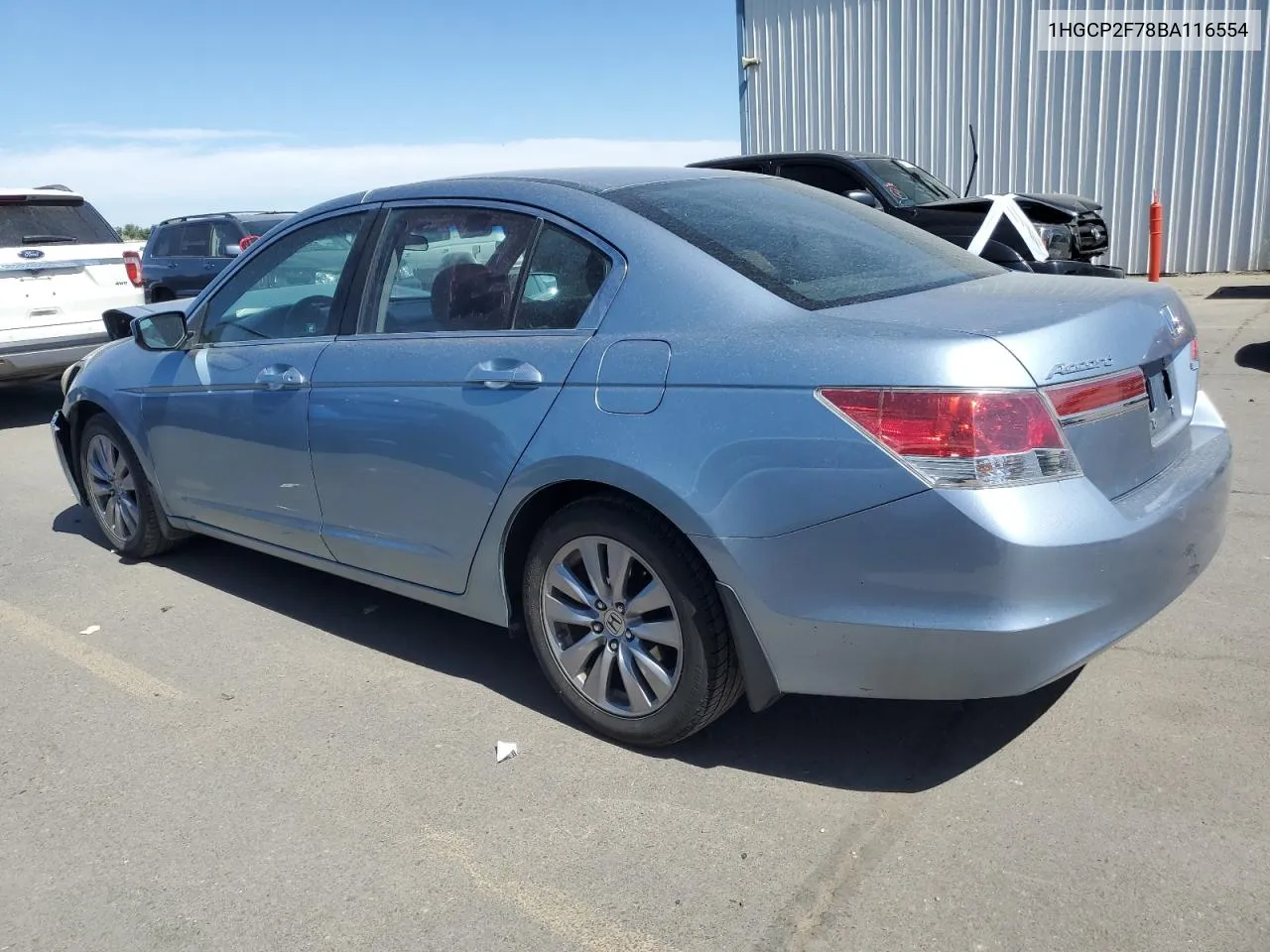 1HGCP2F78BA116554 2011 Honda Accord Ex