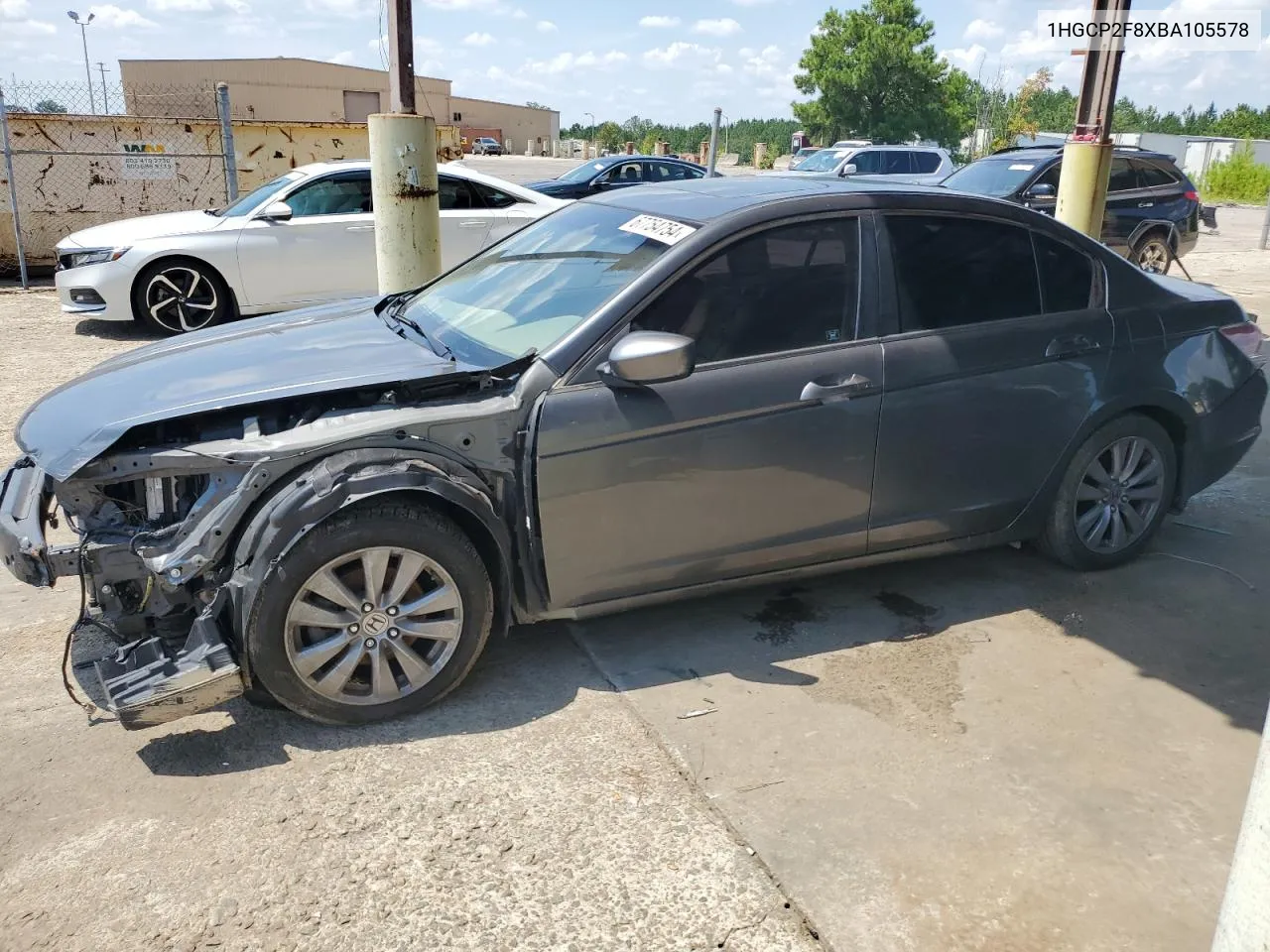 2011 Honda Accord Exl VIN: 1HGCP2F8XBA105578 Lot: 67754754