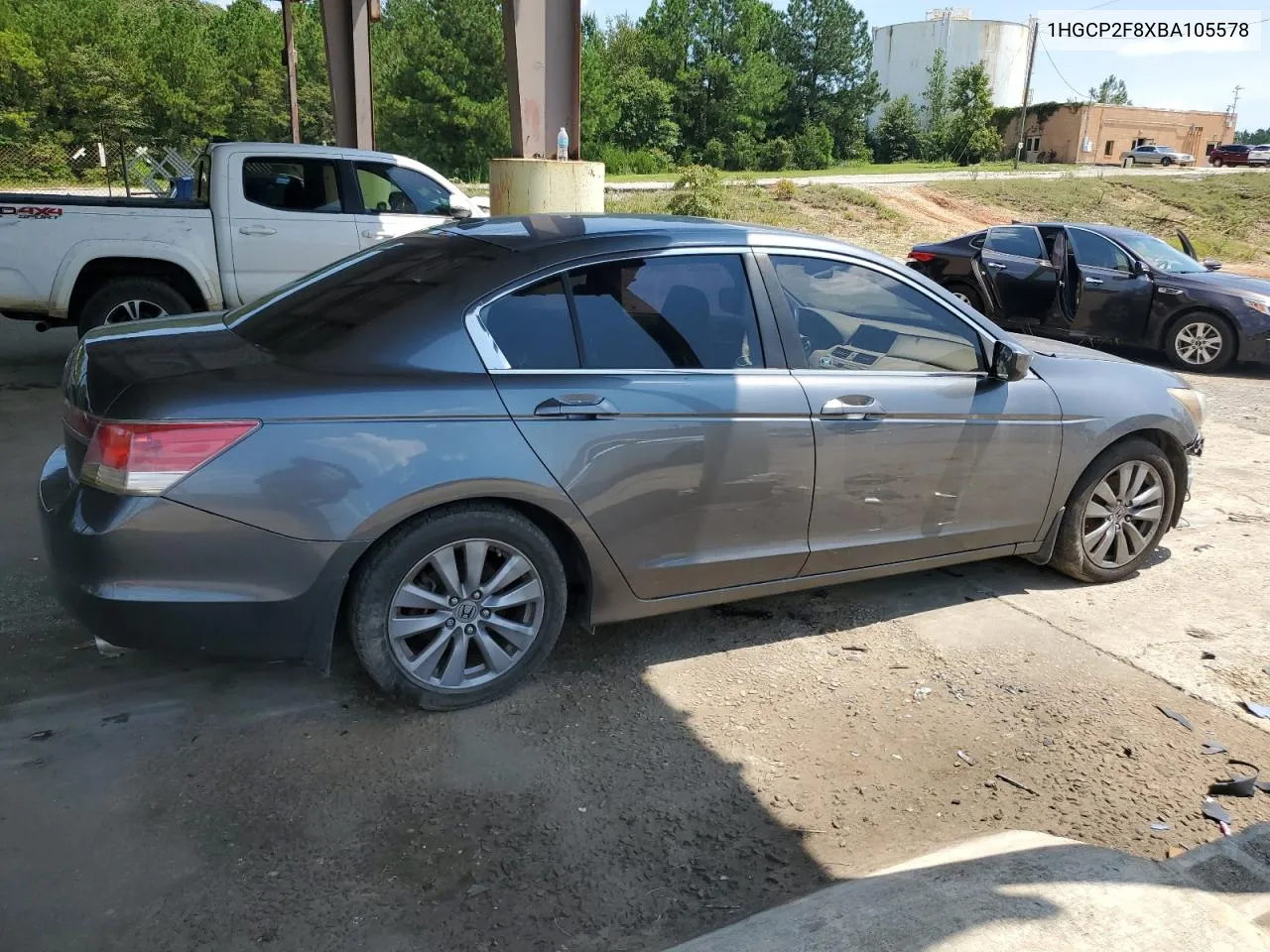 1HGCP2F8XBA105578 2011 Honda Accord Exl