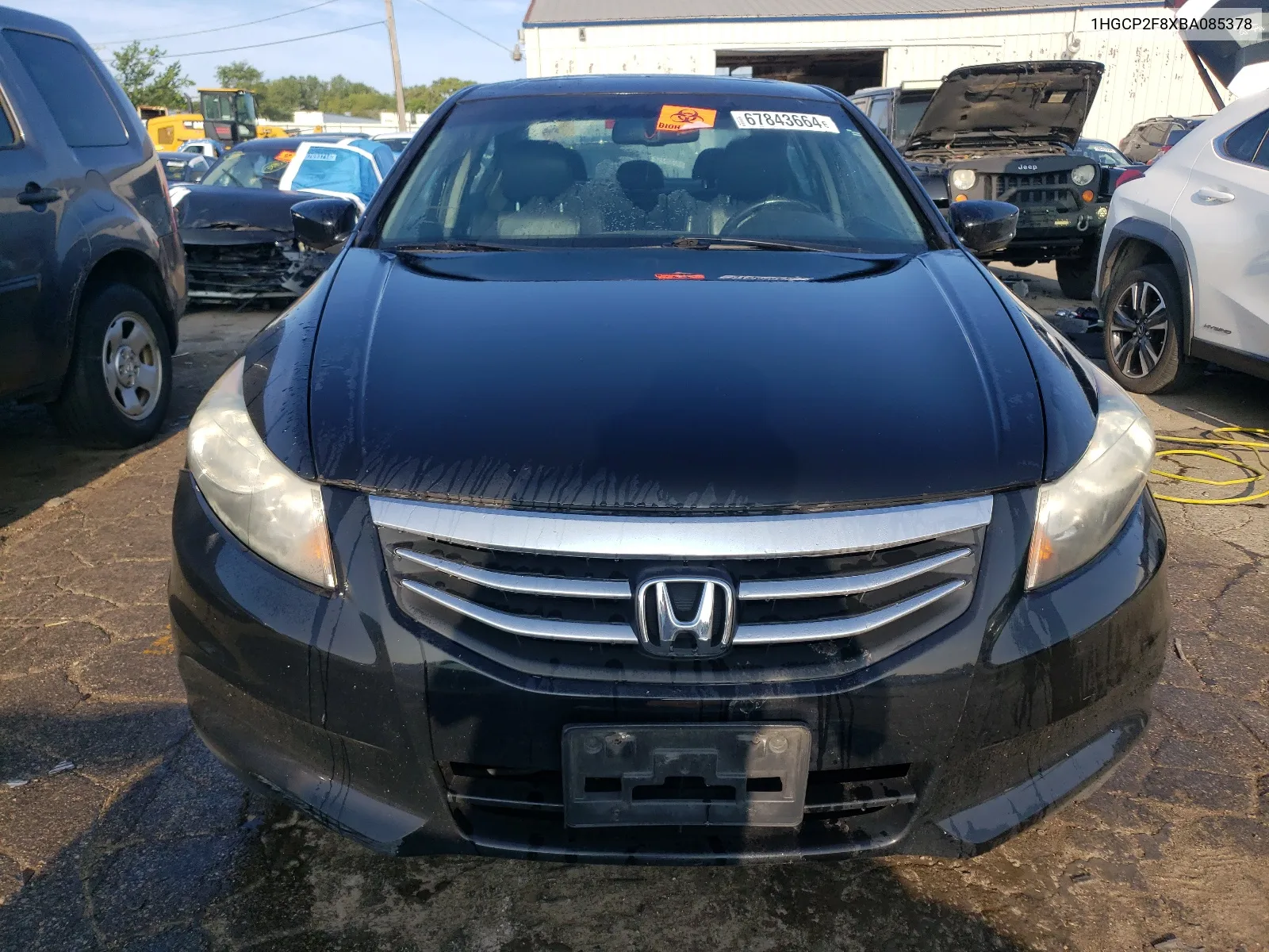 1HGCP2F8XBA085378 2011 Honda Accord Exl