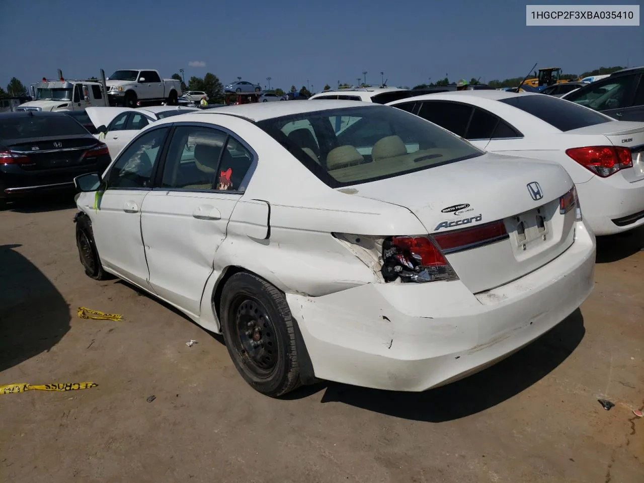 1HGCP2F3XBA035410 2011 Honda Accord Lx