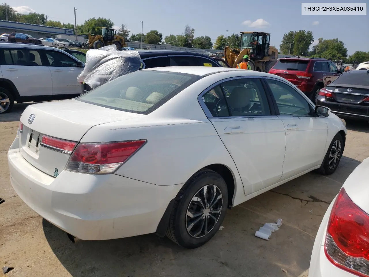 1HGCP2F3XBA035410 2011 Honda Accord Lx