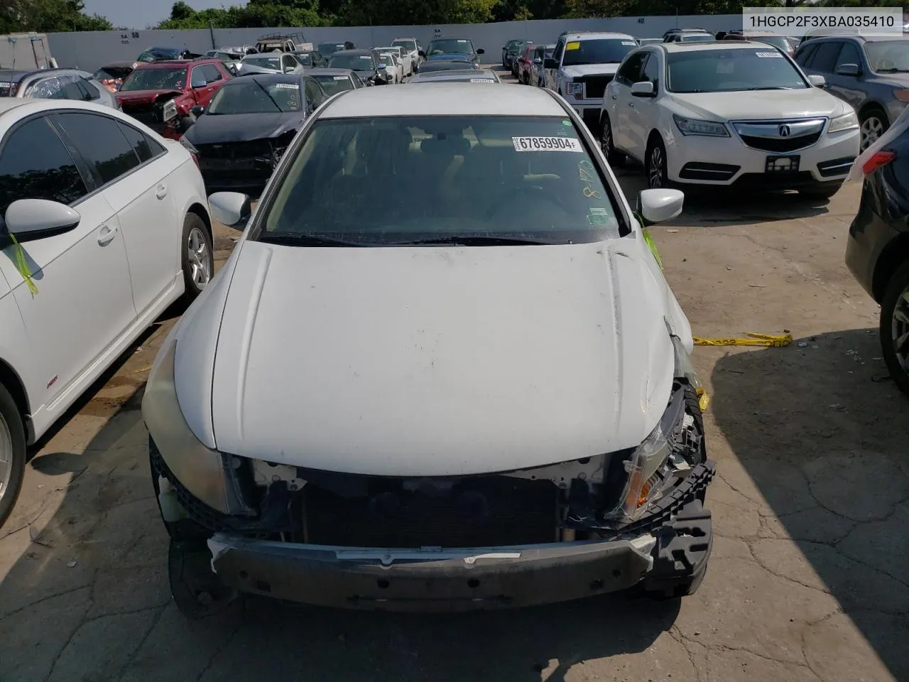 1HGCP2F3XBA035410 2011 Honda Accord Lx