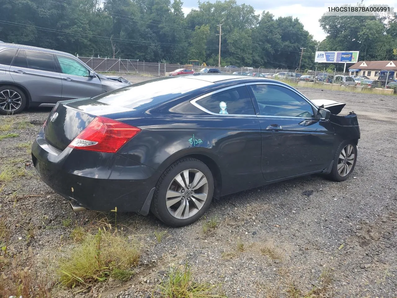 1HGCS1B87BA006991 2011 Honda Accord Exl