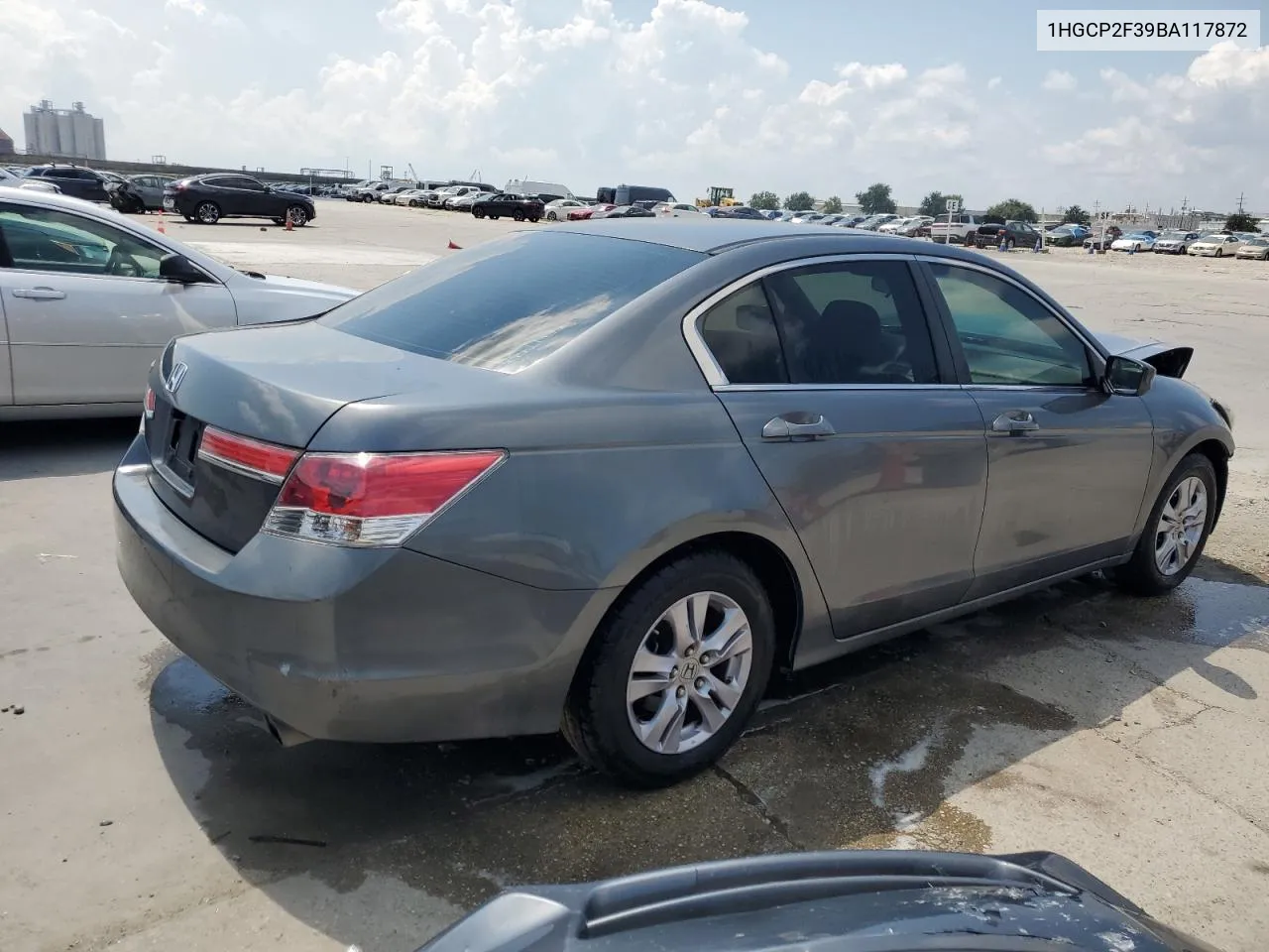 1HGCP2F39BA117872 2011 Honda Accord Lx