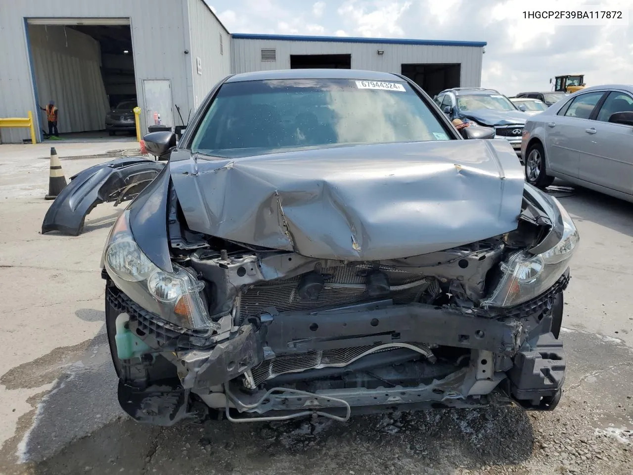 1HGCP2F39BA117872 2011 Honda Accord Lx