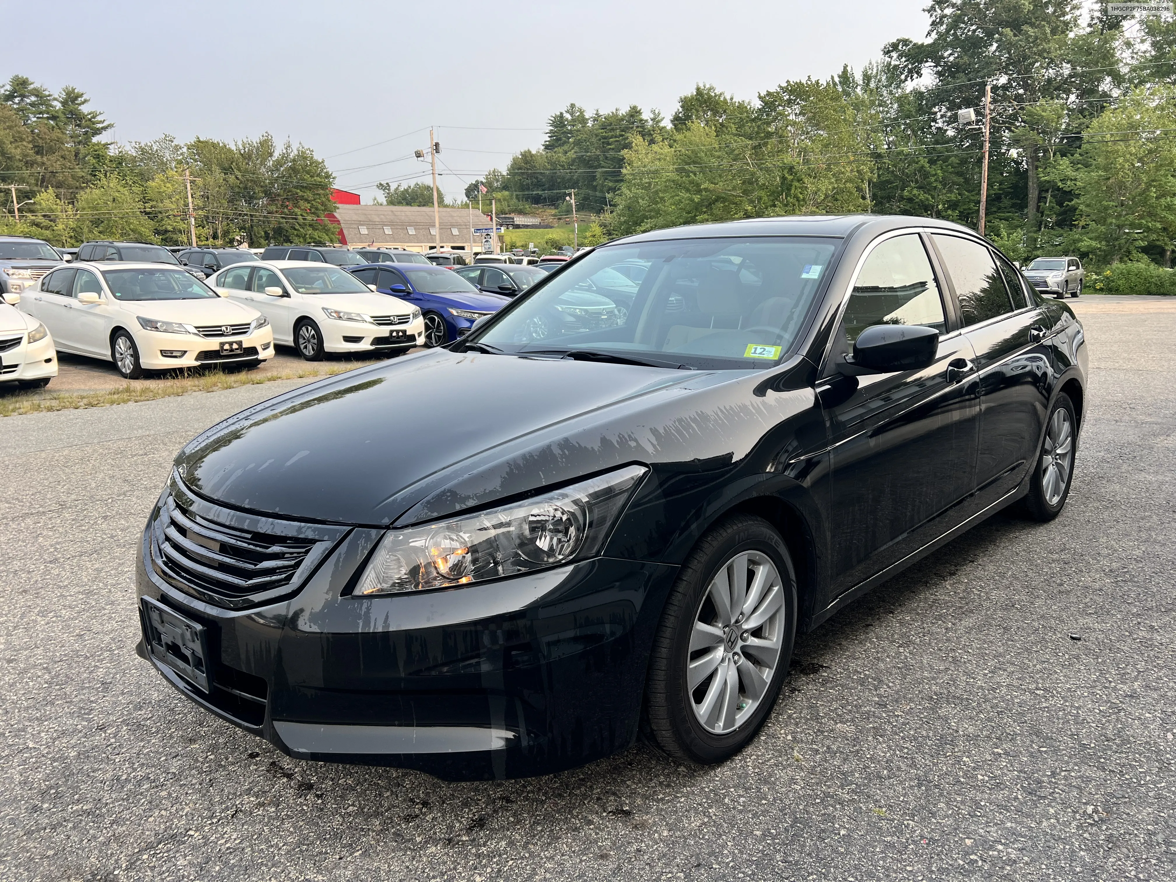 2011 Honda Accord Ex VIN: 1HGCP2F75BA038296 Lot: 68049014