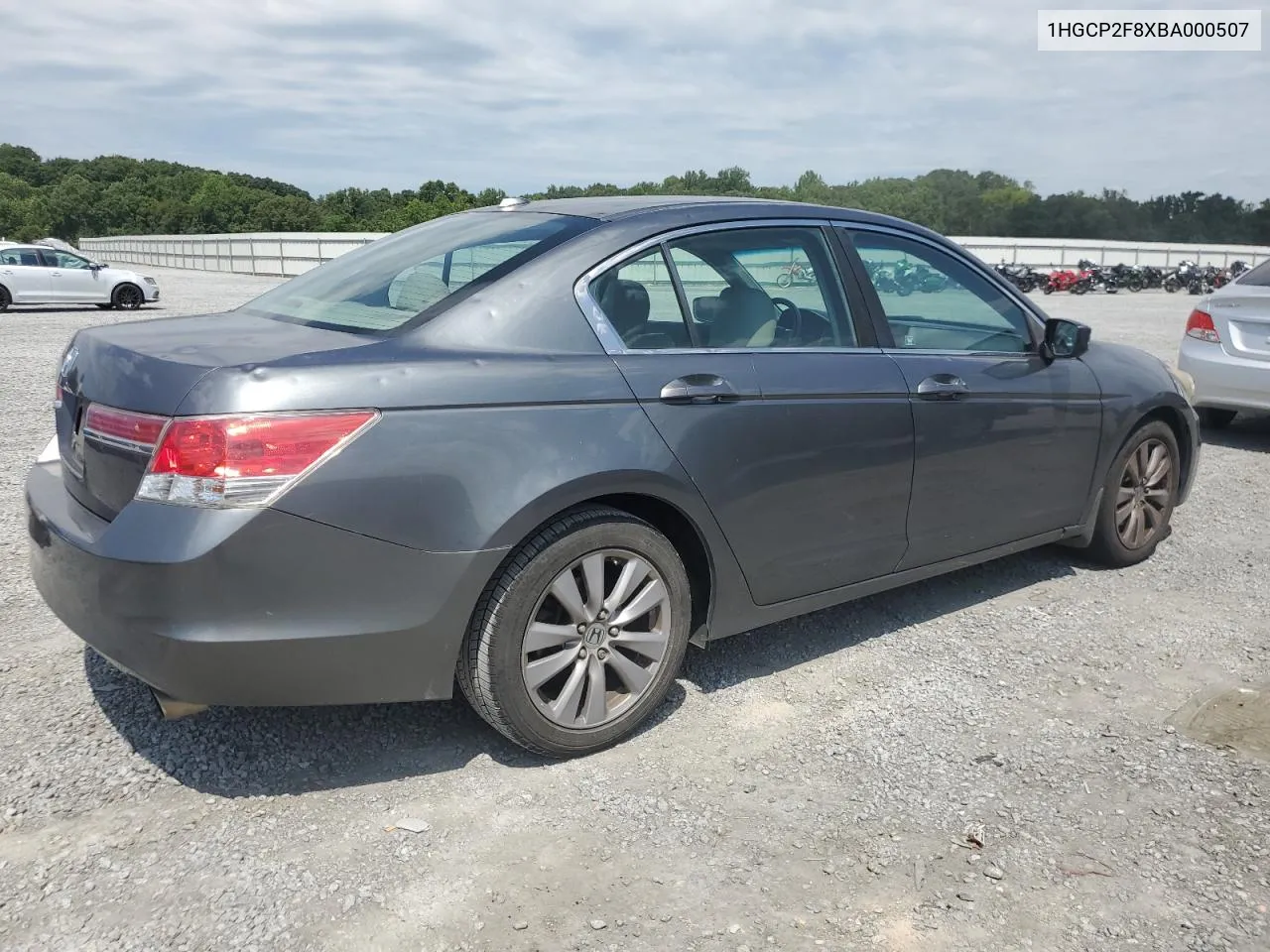 1HGCP2F8XBA000507 2011 Honda Accord Exl