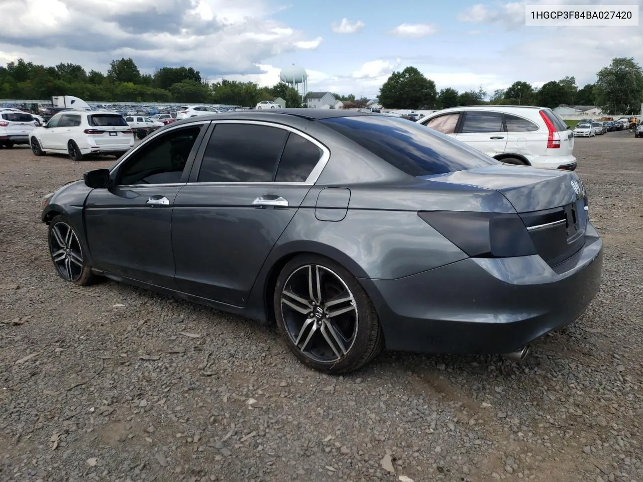 1HGCP3F84BA027420 2011 Honda Accord Exl