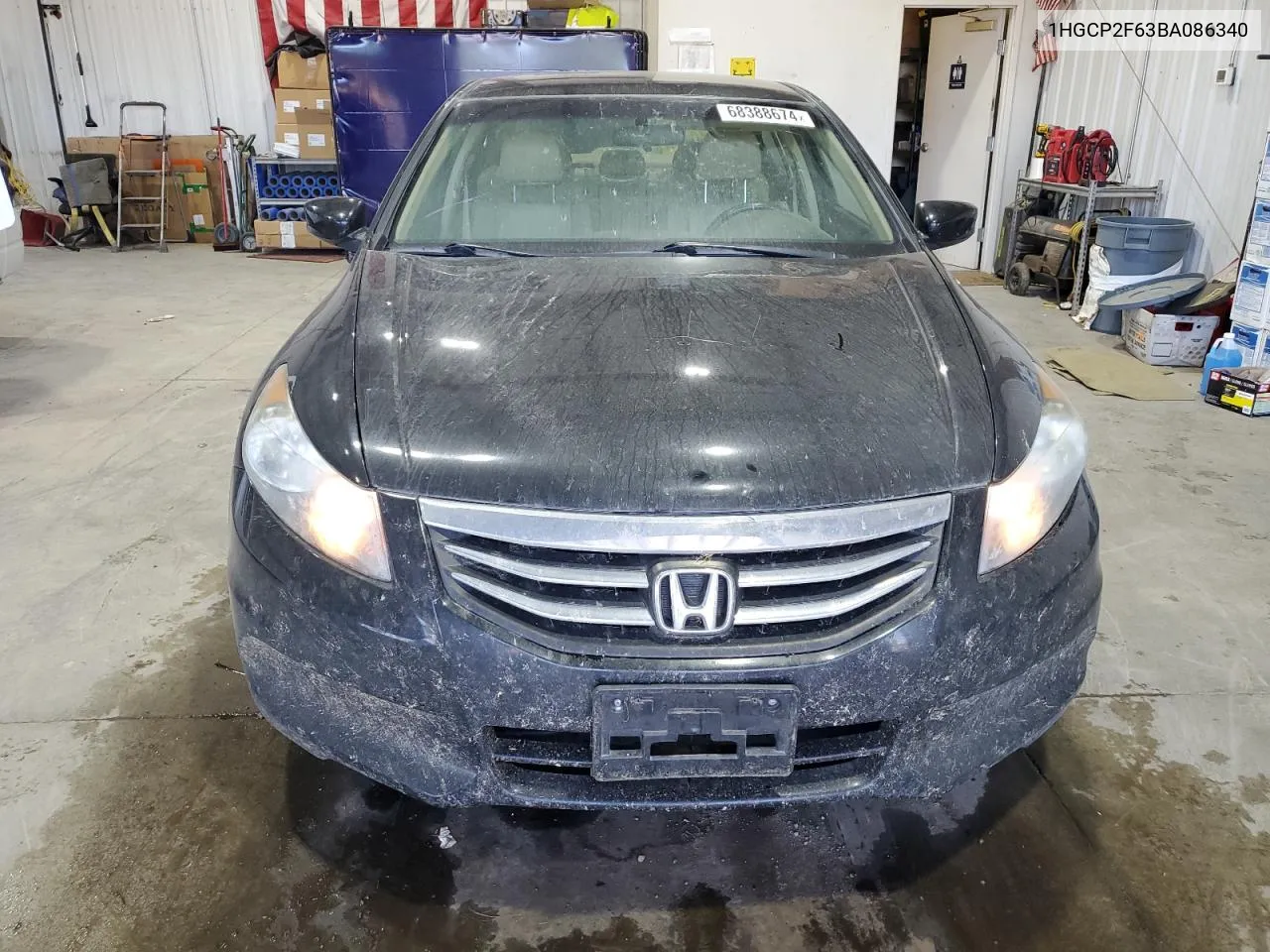 2011 Honda Accord Se VIN: 1HGCP2F63BA086340 Lot: 68388674