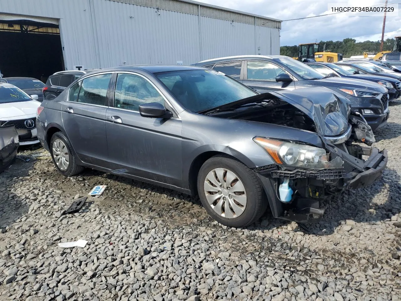 2011 Honda Accord Lx VIN: 1HGCP2F34BA007229 Lot: 68453684