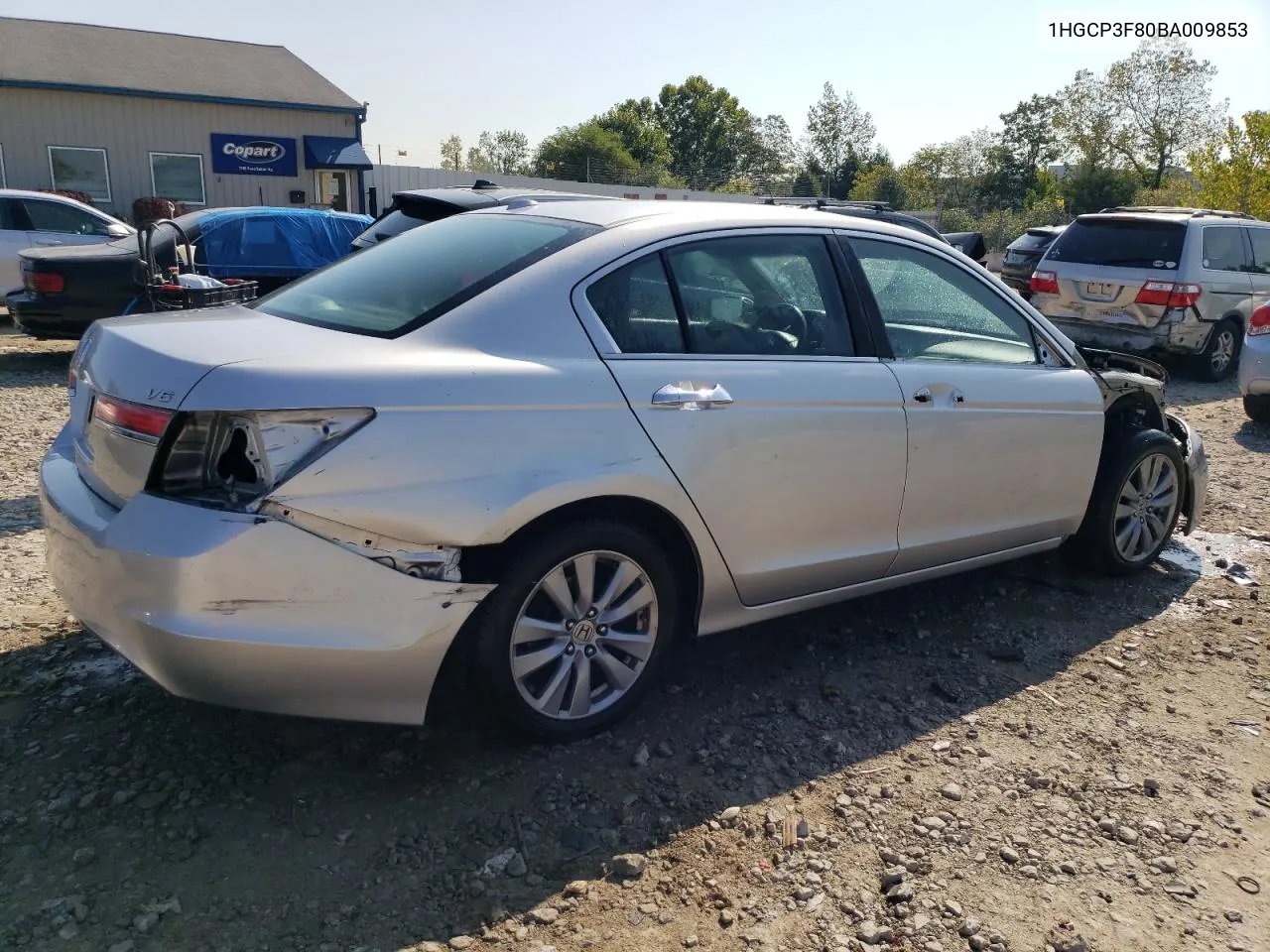 1HGCP3F80BA009853 2011 Honda Accord Exl