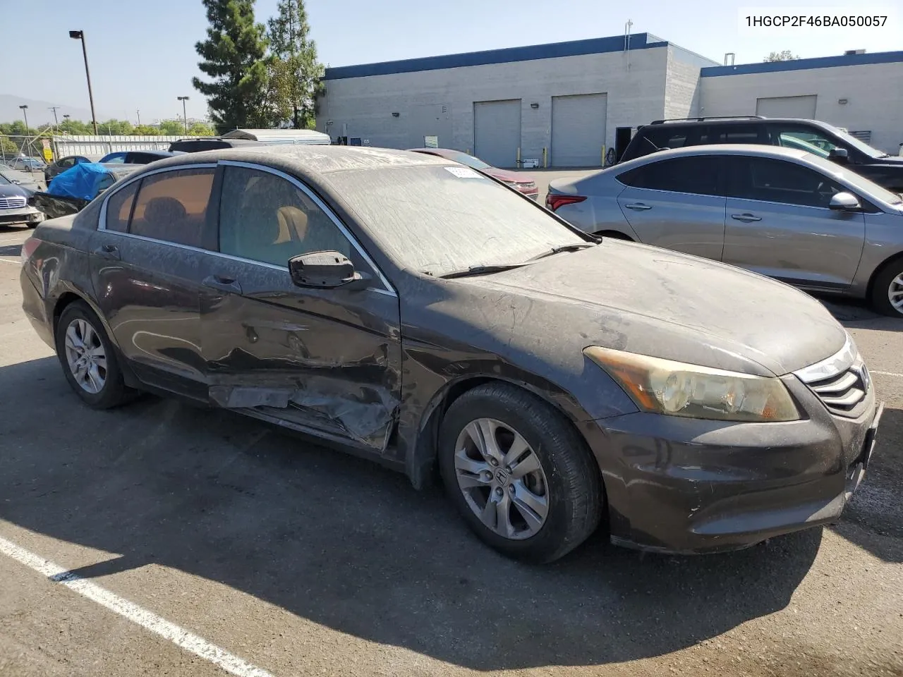 2011 Honda Accord Lxp VIN: 1HGCP2F46BA050057 Lot: 68918634