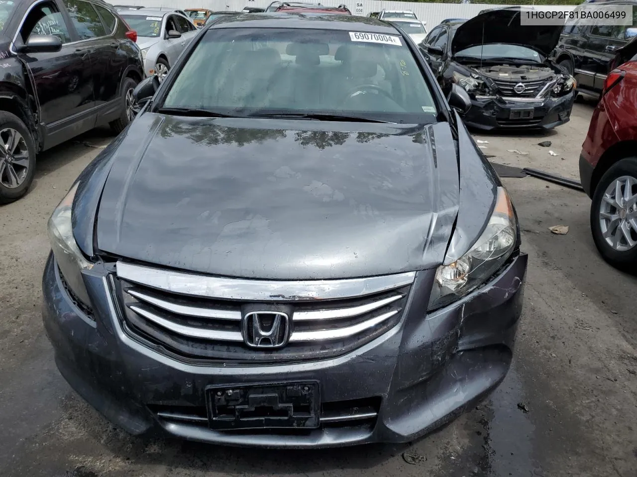 1HGCP2F81BA006499 2011 Honda Accord Exl